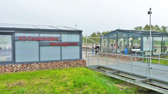 Eingangsbereich der Gedenkstätte Konzentrationslager Neuengamme © NDR Foto: Irene Altenmüller