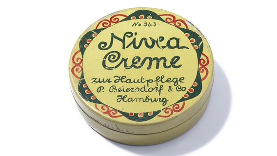 Eine Dose Nivea-Creme von 1911. © Beiersdorf AG 