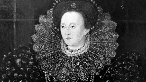 Zeitgenössische Darstellung von Elizabeth I. (1533-1603) © Picture-Alliance / dpa 
