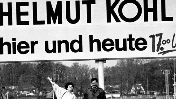 Wahlkampf in Rostock 1990. © Roland Hartig Foto: Roland Hartig