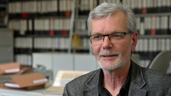 Detlef Jantzen, Landesarchäologe von Mecklenburg-Vorpommern. Detlef Jantzen, Landesarchäologe von Mecklenburg-Vorpommern. © NDR