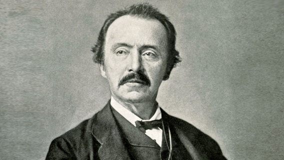 Heinrich Schliemann,  deutscher Kaufmann und Archäologe (gedrucktes Foto von 1898) © picture alliance / akg-images / Historisches Auge Foto: akg-images / Historisches Auge