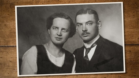 Margarete und Georg Schröder, die Eltern von Ingeborg Illing, geborene Schröder. © Privat 