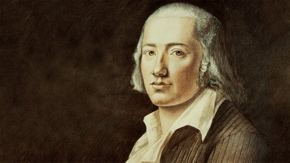 Friedrich Hölderlin  (Porträt von 1792, von Franz Karl Hiemer) © picture-alliance / akg-images Foto: akg-images