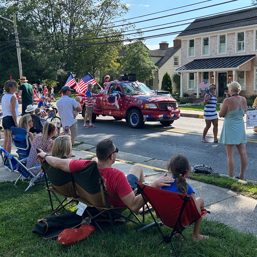 Parade in Lewis (Delaware) zum 04. Juli, Independence Day der USA © NDR Foto: Julia Kastein