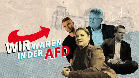 Logo der Doku "Wir waren in der AfD - Aussteiger berichten" © MDR/Hoferichter&Jacobs Foto: ARD Das Erste