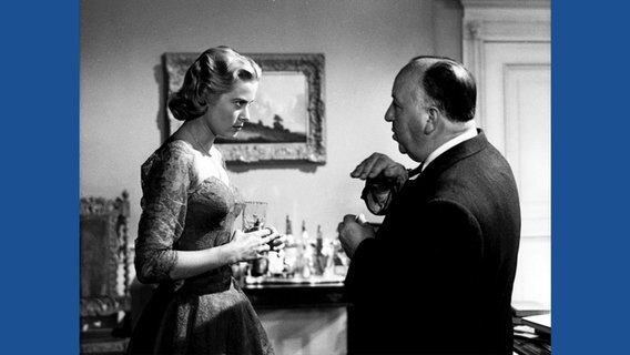 Am Set von "Bei Anruf Mord" (1954) © 1954 Warner Brothers / TASCHEN; Photo courtesy BFI National Archive 
