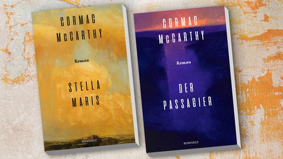 Collage der Buchcover: Cormac McCarthy - Der Passagier / Stella Maris © Rowohlt Verlag 