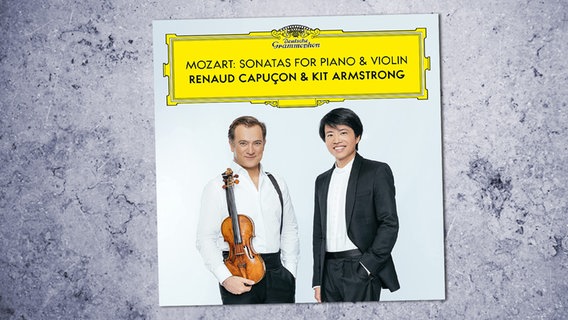 CD-Cover: Renaud Capuçon & Kit Armstrong - Mozart: Sonatas For Piano & Violin © Deutsche Grammophon 