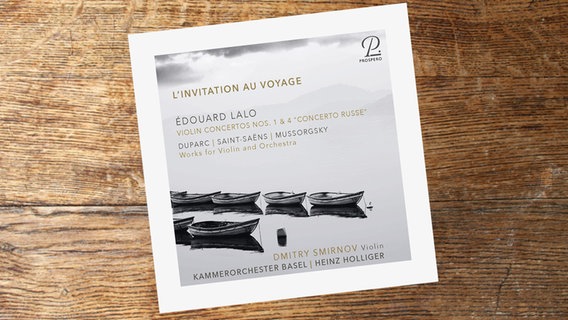CD-Cover: Dmitry Smirnov - L'invitation au Voyage © Prospero 