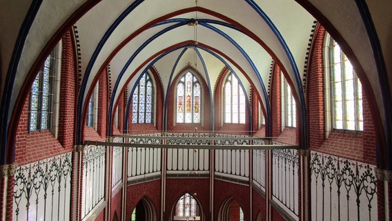Das Deckengewölbe des Doberaner Münsters © NDR 