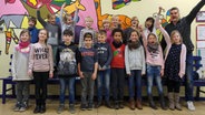 Klasse 3a der Hermann-Allmers-Grundschule in Delmenhorst © NDR Foto: Jantje Fischhold