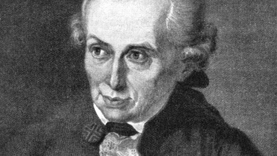 Gemälde von Immanuel Kant in schwarz-weiß © picture-alliance / /HIP | The Print Collector 