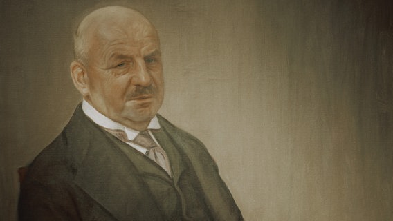 Alfred Lichtwark auf einem Gemälde von Leopold Graf von Kalckreuth aus dem Jahr 1912. Alfred Lichtwark auf einem Gemälde von Leopold Graf von Kalckreuth aus dem Jahr 1912. © picture alliance / akg