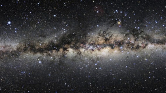 Eine Aufnahme gemacht vom James-Webb-Weltraumteleskop © Screenshot NDR 