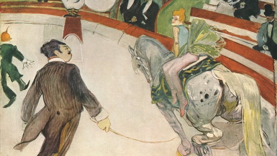 "Equestrienne (At the Cirque Fernando)" aus dem Jahr 1888 von Henri de Toulouse-Lautrec. © picture alliance / Heritage-Images | The Print Collector/Heritage Images 