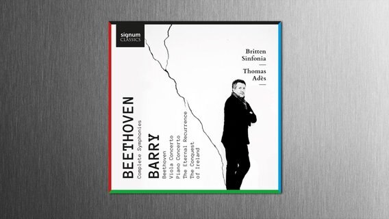 CD-Cover: Britten Sinfonia / Thomas Adès - Beethoven / Barry © Signum Classics 