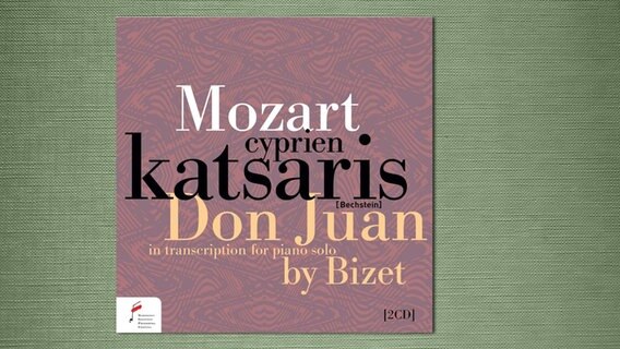 CD-Cover: Cyprien Katsaris - Mozart: Don Giovanni in Klavierbearbeitungen von Bizet © Nifc 