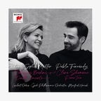CD-Cover: Anne-Sophie Mutter & Pablo Ferrández: J. Brahms: Doppelkonzert op.102 & C. Schumann: Klaviertrio op.17 © Sony Classical 