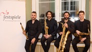 Das Signum saxophone quartet © Oliver Borchert 
