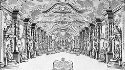 Hamburger Oper am Gänsemarkt, 1686-1738 (Abriss: 1757) - Zeichnung von Peter Heineken 1726 Hamburger Oper am Gänsemarkt, 1686-1738 (Abriss: 1757) - Zeichnung von Peter Heineken 1726 © abgelaufen