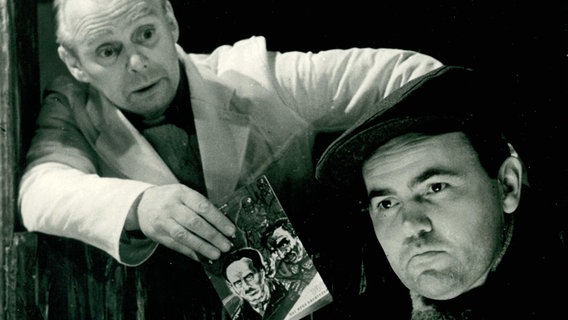 Karl Wilcke und Günther Mevius in "Buer achtern Maand" Karl Wilcke und Günther Mevius in "Buer achtern Maand"