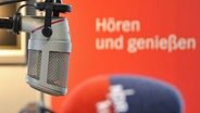 Mikrofon im NDR Kultur Sendestudio © NDR Online Foto: Mathias Heller