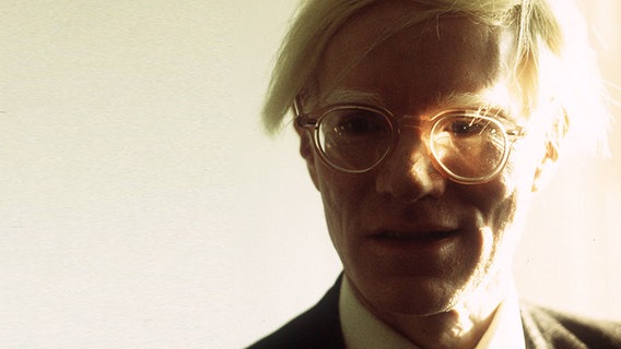 Andy Warhol, Fotografie von 1976 © picture-alliance / Sven Simon Foto: Sven Simon