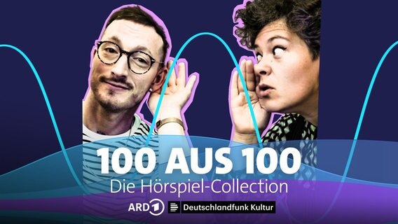Cover für den Trailer: 100 aus 100: Die Hörspiel-Collection © BR 