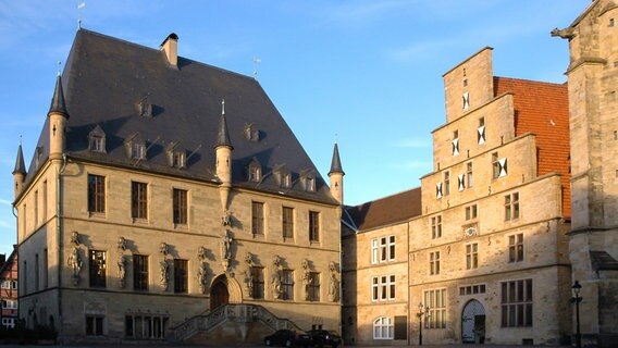 Wahrzeichen des Nordens: Rathaus in Osnabrück © NDR 