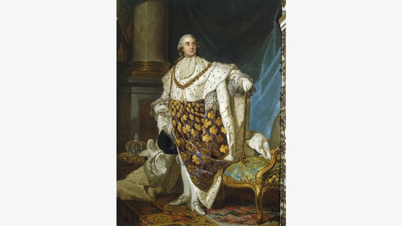 Ludwig XVI., König von Frankreich, auf einem Gemälde um 1777 von Joseph-Siffred Duplessis © picture alliance / akg-images Foto: akg-images / Nimatallah