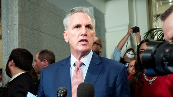 Der US-Republikaner Kevin McCarthy © picture alliance/dpa/ZUMA Press Wire | Michael Brochstein Foto: Michael Brochstein