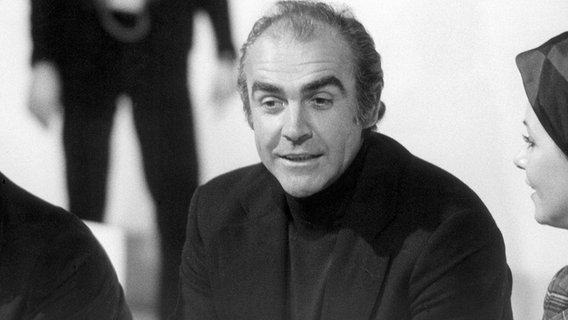 Sean Connery am 20.01.1973 in der Aktuellen Schaubude. © NDR/Müller 