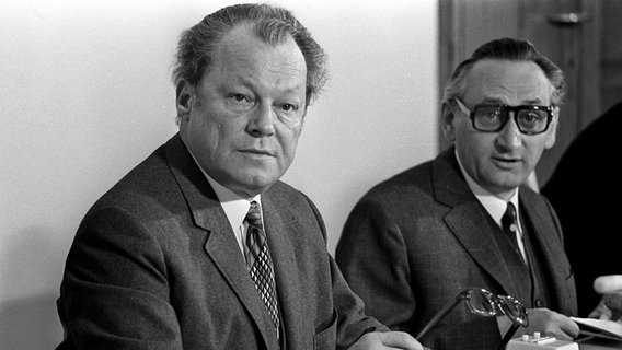 Willy Brandt und Egon Bahr, 1972 © picture-alliance / Sven Simon Foto: SVEN SIMON