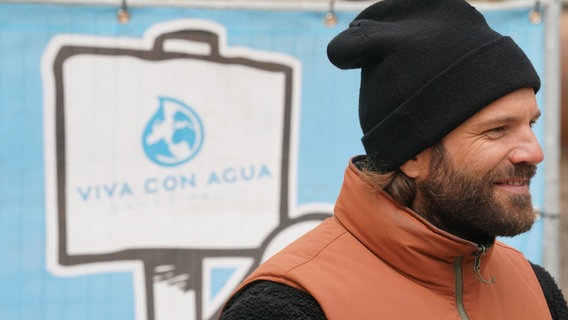 Benjamin Adrion, Gründer der gemeinnützigen Organisation Viva con Agua. © picture alliance / dpa Foto: Marcus Brandt