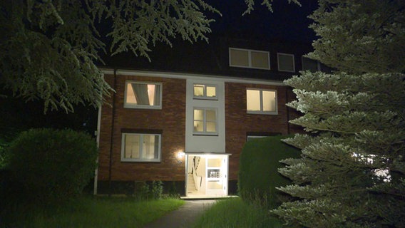 Außenansicht eines Wohnhaus im Hamburger Stadtteil Niendorf. © TV Newskontor 