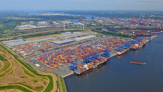 Containerterminal Altenwerder © HHM/M. Lindner Foto: M. Lindner