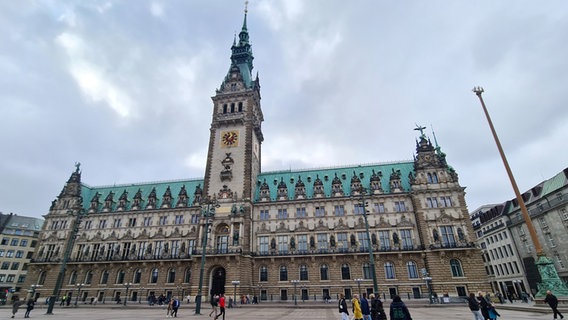 Das Hamburger Rathaus. © picture alliance / Eibner-Pressefoto 