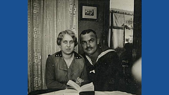 Das Ehepaar Silck im Jahr 1914.  
