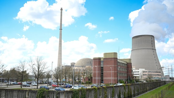 Das Kernkraftwerk Emsland im niedersächsischen Lingen © dpa Bildfunk Foto: Lars Penning