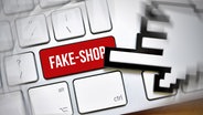 Computertaste mit der Aufschrift Fake-Shop © picture alliance / Bildagentur-online Foto: Bildagentur-online/Ohde