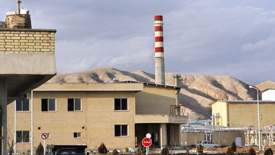 Ansicht der Uran-Anlage in Isfahan © picture alliance Foto: Abaca Khademian