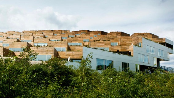 Das Wohnhaus Mountain Dwellings in Kopenhagen © Bjarke Ingels Group 