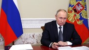 Ein Porträtbild zeigt den russischen Präsidenten Wladimir Putin. © Russian Look | Kremlin Pool 