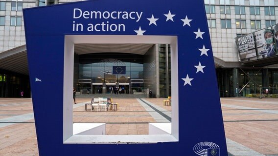 Das Europäische Parlament in Brüssel © picture alliance Foto: Cornelius Poppe