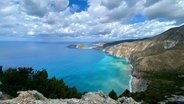 Die felsige Küste einer Ionischen Insel im Westen Griechenlands - von wo Odysseus aus zu der Odyssee gestartet sein soll © NDR Foto: Till Lehmann