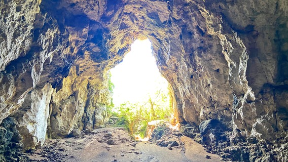 Eine der vielen Höhlen von Menorca. © NDR Foto: Carsten Vick