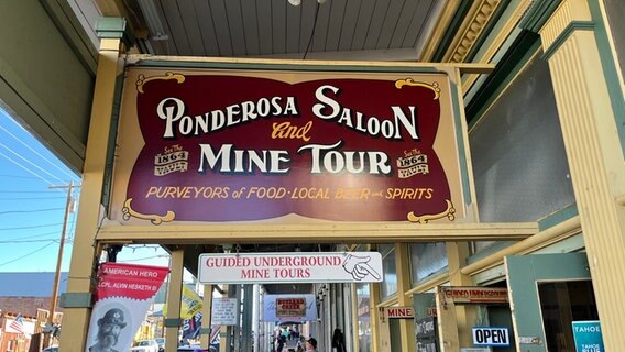 Der Ponderoosa Saloon in Nevada, USA © NDR Foto: Tom Noga
