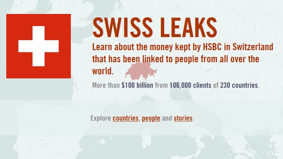 Grafik zur Swiss-Leaks-Datenbank des ICIJ. © ICIJ 