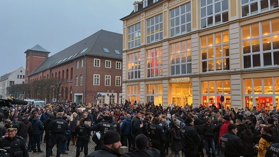 Demonstration in Greifswald © Carola Lewering Foto: Carola Lewering